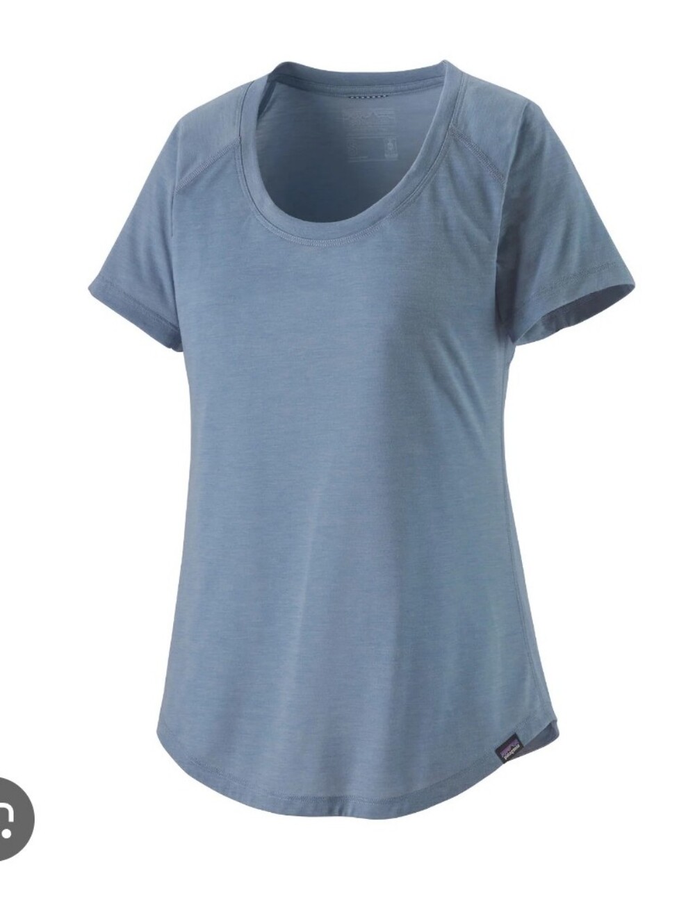 Patagonia Women Capilene Cool Trail Shirt Short Sleeve Blue L Athletica - Picture 12 of 12